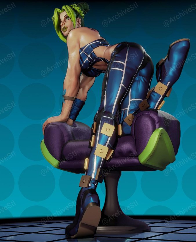 JoJo的奇妙冒险(Jolyne) 3D打印图纸